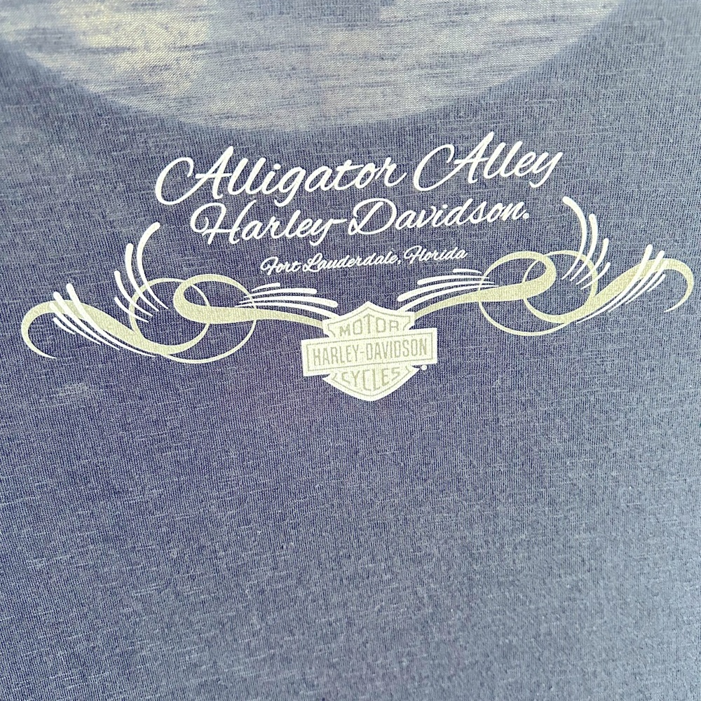 Harley Davidson Short Sleeve Women’s Shirt - Picture 3 of 6